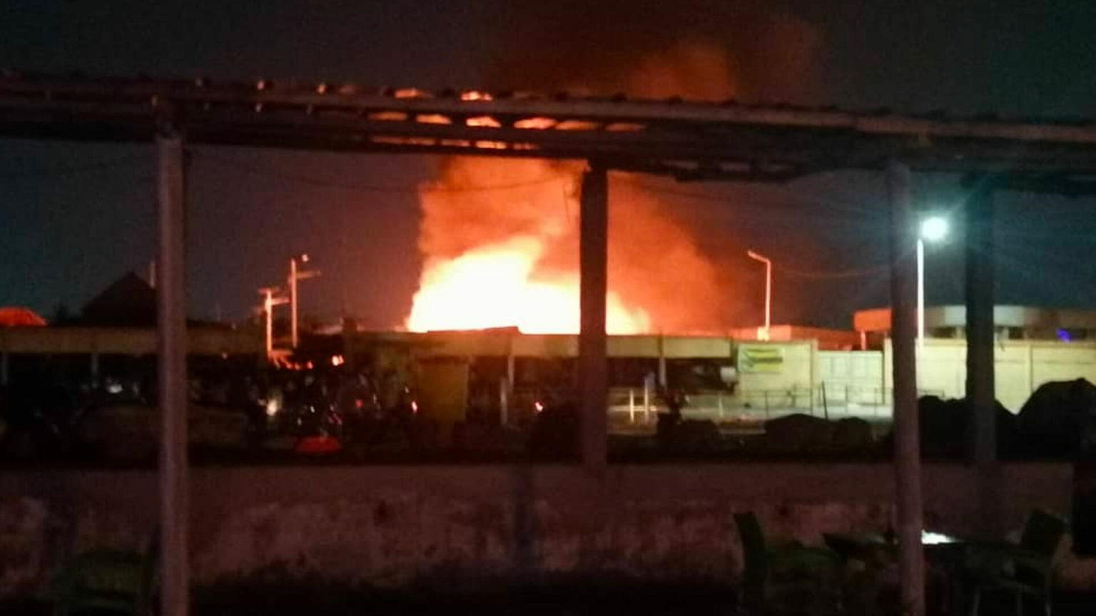 Incendie au marché d’Hanoukopé