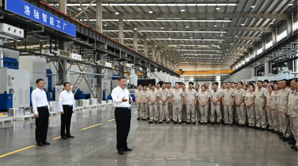 Xi Jinping Appelle À Une Industrie Manufacturière Plus Forte Pour Faire Avancer La Modernisation Chinoise