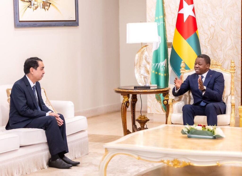 Diplomatie: Le Président Du Conseil A Reçu L’Ambassadeur De L’Inde