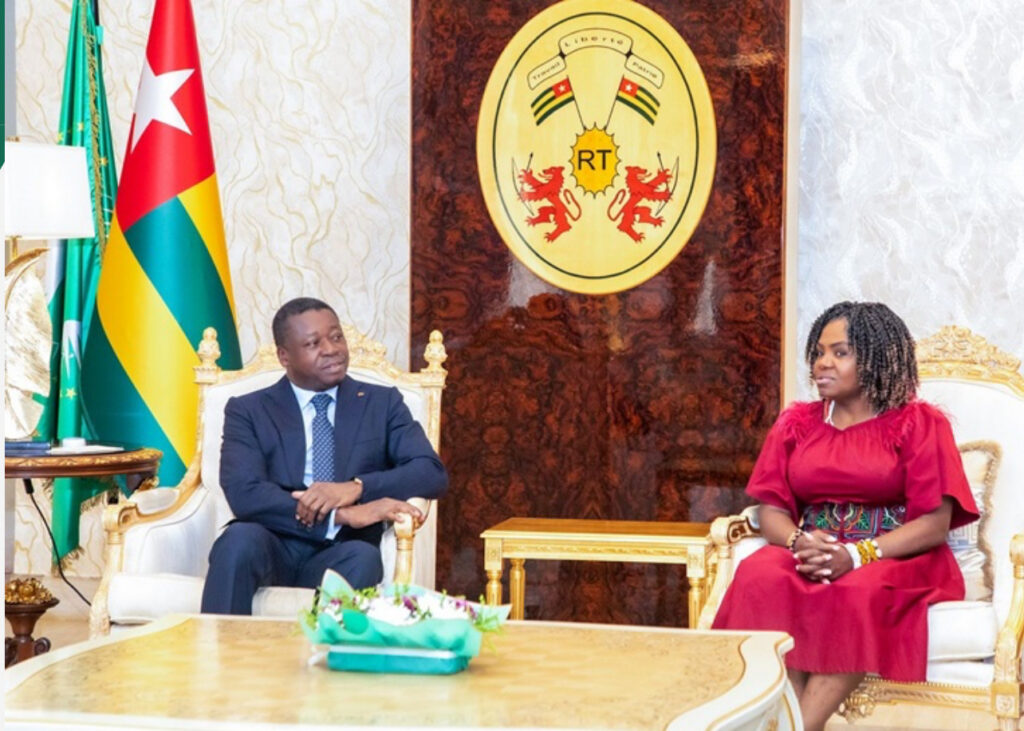 Togo-Colombie : Faure Gnassingbé Et Francia Márquez Renforcent Le Partenariat Bilatéral Et Le Panafricanisme