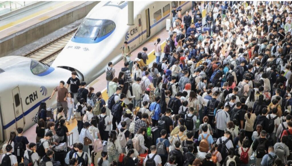 Chine: Nombre Record De Voyages En Train Au Cours Des Onze Premiers Mois