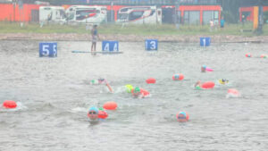 En Phase Avec Les Jeux Olympiques De La Jeunesse : Les Jeunes Triathlètes Expriment Leurs Talents